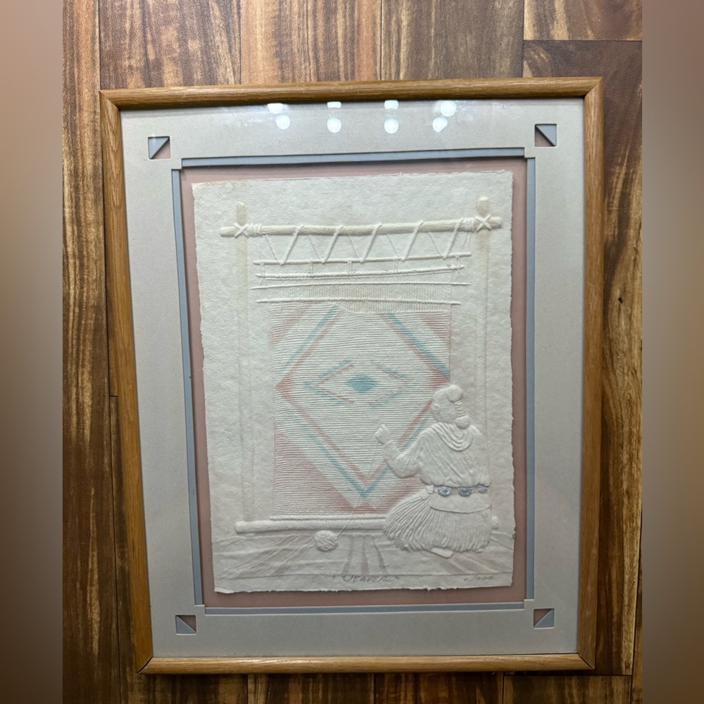 Framed Art with Wooden Frame